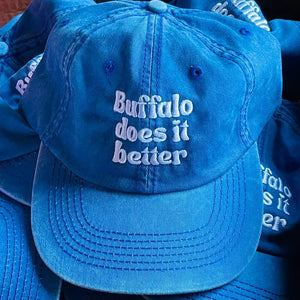 Buffalo does it better blue baseball hat