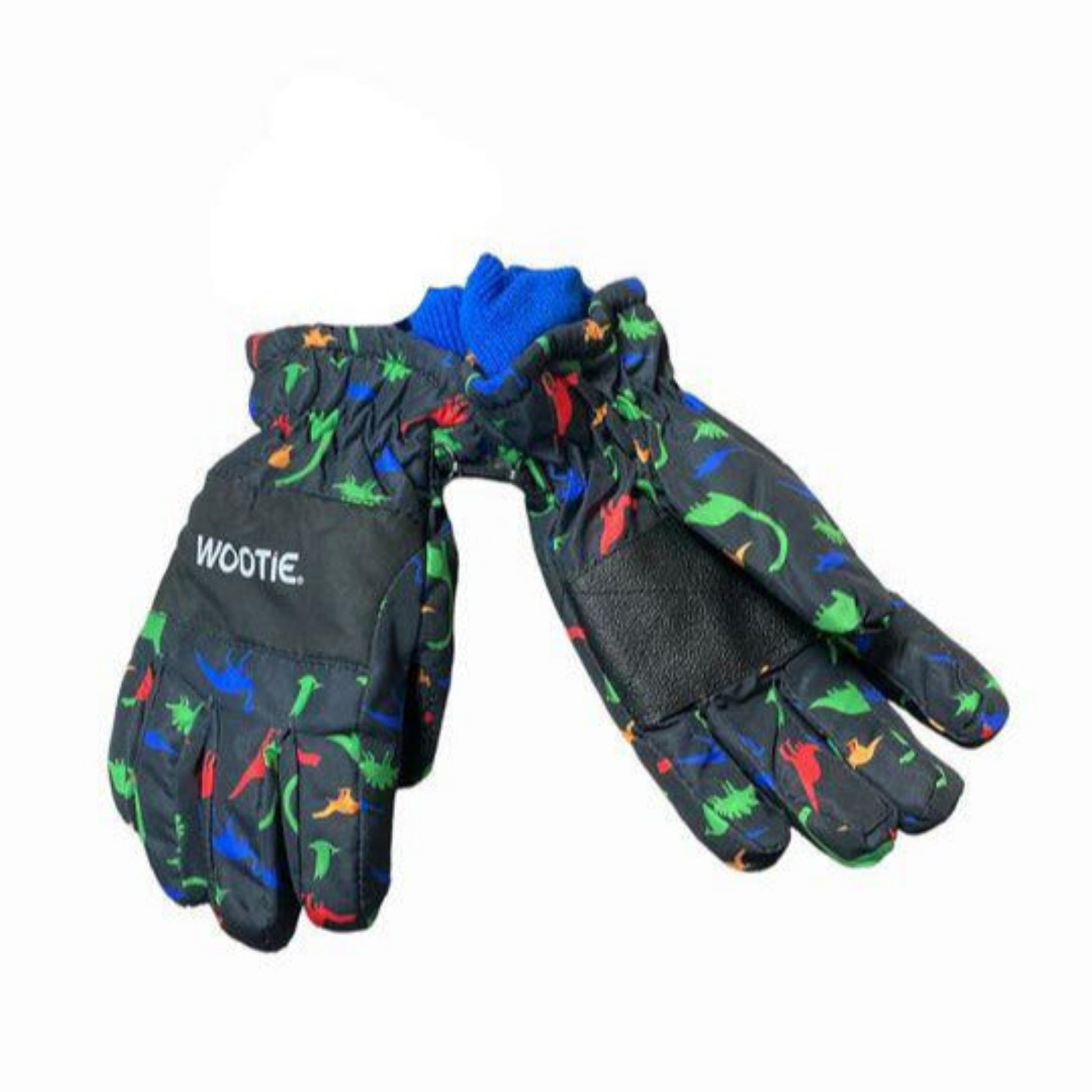 Children's Dinosaurs Snow Gloves sz 8-10 big kids. - Little Gift Nook