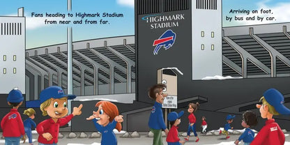 Good Night, Bills Board Book. Story book of family going to bills game.- Little Gift Nook