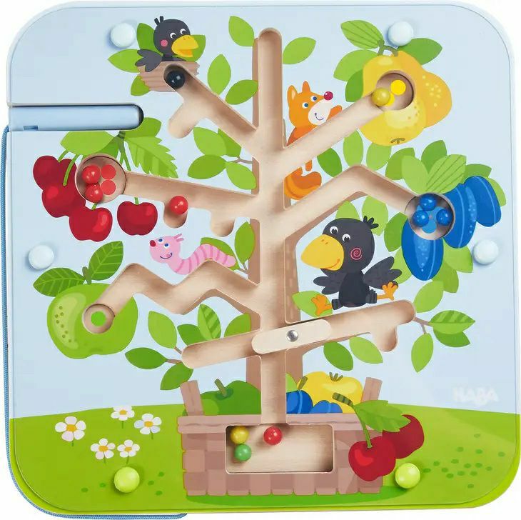 HABA Magnetic Game Orchard Travel Activity Board - Little Gift Nook