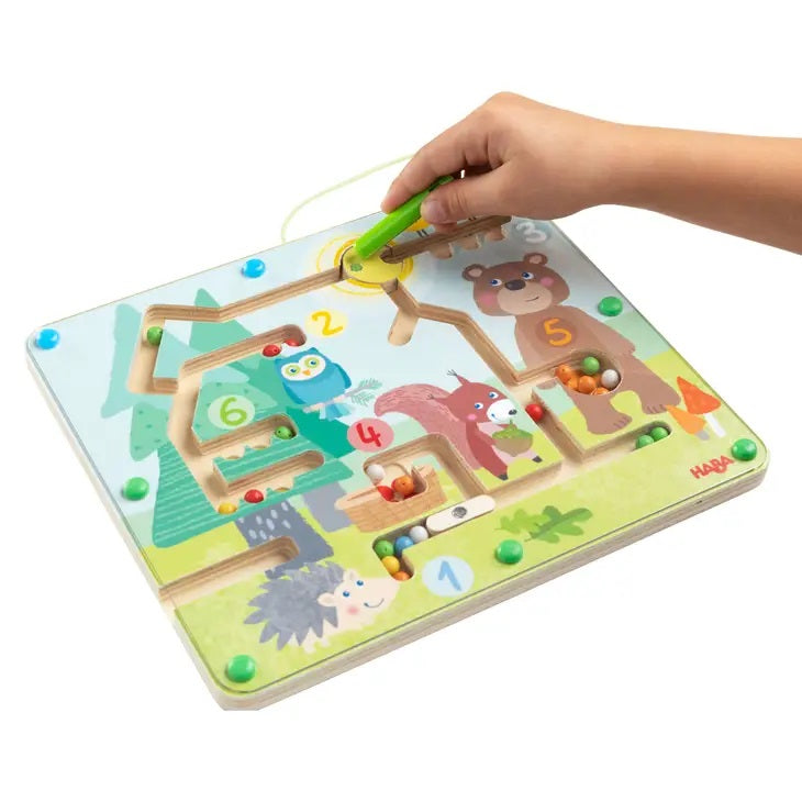 HABA Magnetic Maze Forest Friends Magnetic Travel Activity - Little Gift Nook