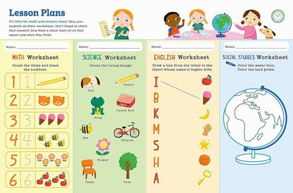 I Want to be a Teacher Activity Book - Little Gift Nook