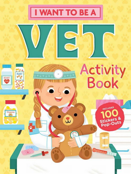 I Want to be a Vet Activity Book - Little Gift Nook