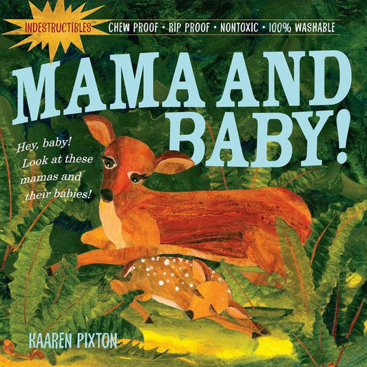 Indestructible Mama and Baby Book ~ Chew Proof, Rip Proof, & Washable - Little Gift Nook