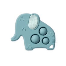 Load image into Gallery viewer, Itzy Pop Elephant Teether &amp; popper.