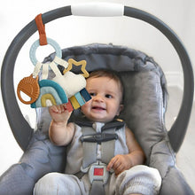 Load image into Gallery viewer, Itzy Ritzy Bitzy Busy Ring Teething Activity Cloud Toy for baby.