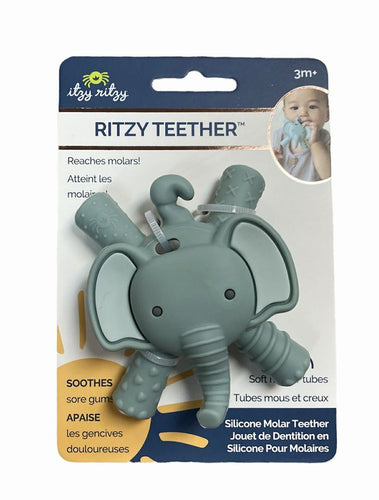 Itzy Ritzy Teether Elephant Baby Molar Teether.