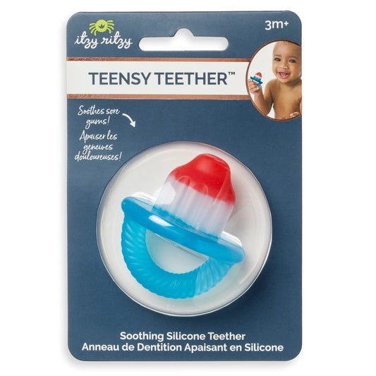 Itzy Ritzy Teensy Teether™ Hero Pop Soothing Silicone Teether - Little Gift Nook