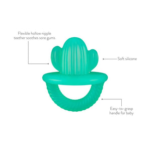 Itzy Ritzy Teensy Teether™ Hero Pop Soothing Silicone Teether.