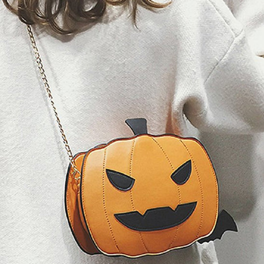 Jack-O-Lantern Pumpkin Purse - Little Gift Nook