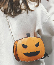 Load image into Gallery viewer, Jack-O-Lantern Pumpkin Purse - Little Gift Nook