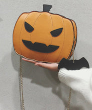 Load image into Gallery viewer, Jack-O-Lantern Pumpkin Purse - Little Gift Nook