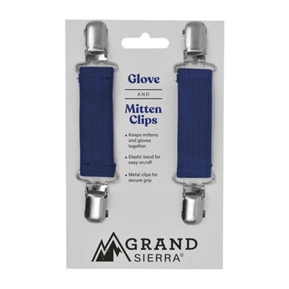 Kids Mitten & Glove Clips in navy. 2 per pack. - Little Gift Nook