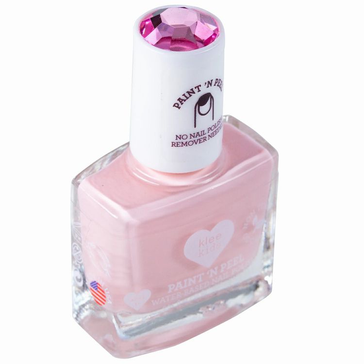 Klee Naturals Peel off Nail Polish in Sacramento Pink Light Pink Made in USA! - Little Gift Nook