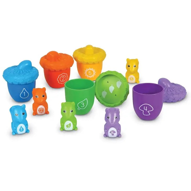 Learning Resources Snap-N-Learn Surprise Squirrels - Little Gift Nook