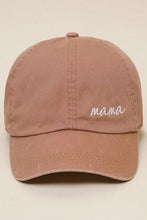 Load image into Gallery viewer, Mama Lettering Embroidery Baseball Cap Hat.