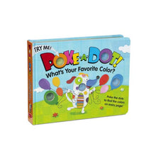 Load image into Gallery viewer, Melissa &amp; Doug Poke a Dot What&#39;s your favorite color? book.