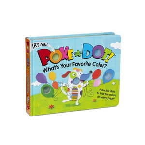 Melissa & Doug Poke a Dot What's your favorite color? book.