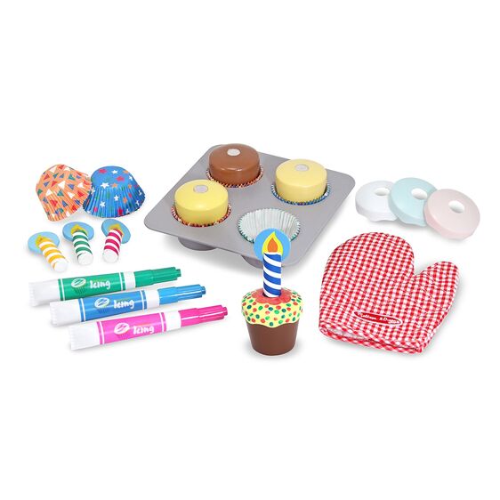 Melissa & Doug Bake & Decorate Cupcake Set - Little Gift Nook