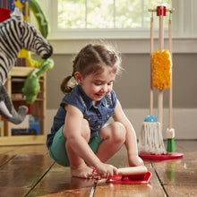 Load image into Gallery viewer, Melissa &amp; Doug Dust, Sweep, and Mop Kids size playset.