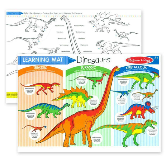 Melissa & Doug Learning Mat Dinosaurs - Little Gift Nook