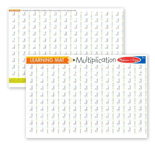 Melissa & Doug Learning Mat Multiplication