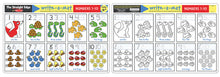 Load image into Gallery viewer, Melissa &amp; Doug Learning Mat Numbers 1-10. Double sided.