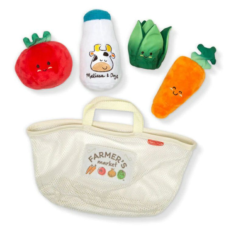 Melissa & Doug Market Basket Fill & Spill Sensory Baby Toy - Little Gift Nook
