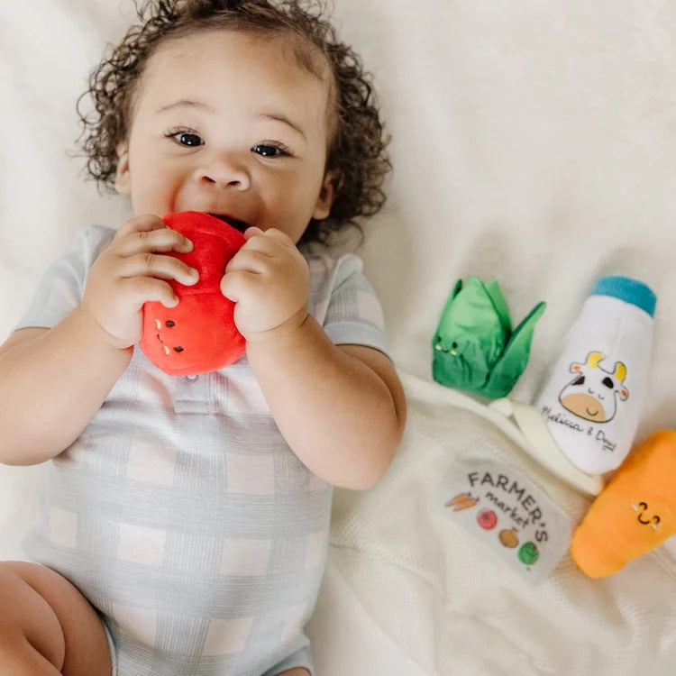 Melissa & Doug Market Basket Fill & Spill Sensory Baby Toy - Little Gift Nook