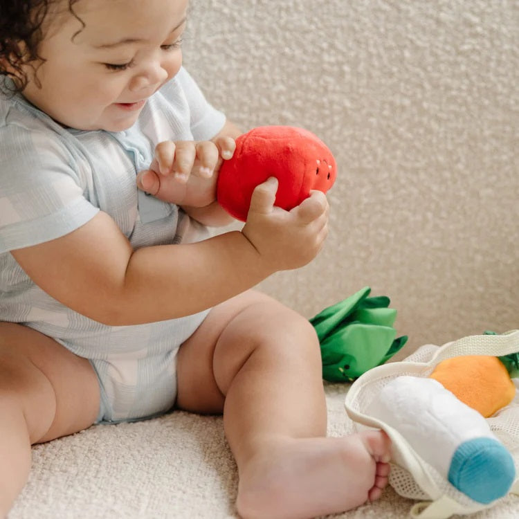 Melissa & Doug Market Basket Fill & Spill Sensory Baby Toy - Little Gift Nook