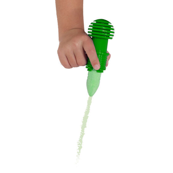 Melissa & Doug My First Sidewalk Chalk Set. Green chalk and chalk holder. - Little Gift Nook