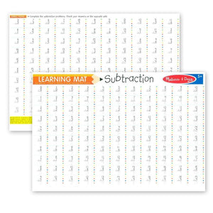 Melissa & Doug Subtraction Learning Mat - Little Gift Nook