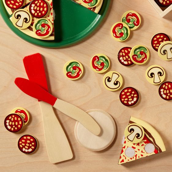 Melissa & Doug Pizza Party Play Set - Little Gift Nook