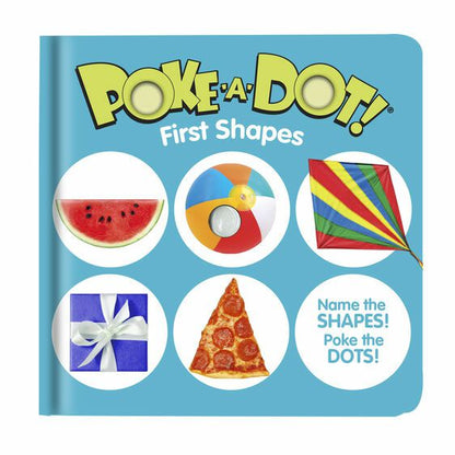 Melissa & Doug Poke-A-Dot: First Shapes Board Book - Little Gift Nook