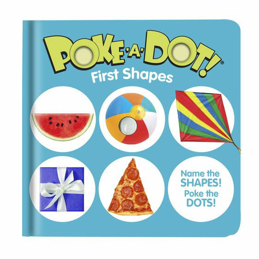 Melissa & Doug Poke-A-Dot: First Shapes Board Book - Little Gift Nook