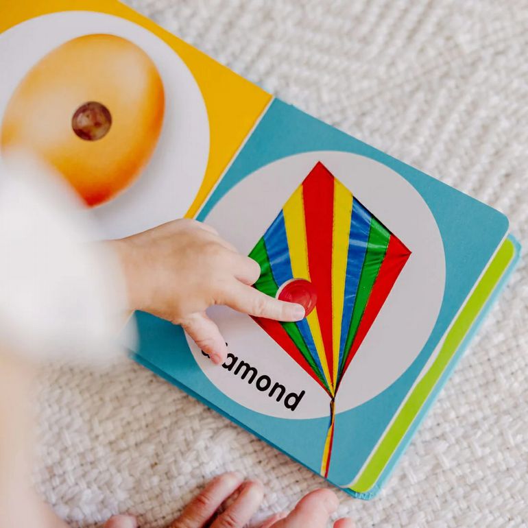 Melissa & Doug Poke-A-Dot: First Shapes Board Book - Little Gift Nook