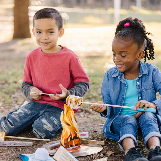Melissa & Doug Let's Explore Campfire S'mores Play Set - Little Gift Nook
