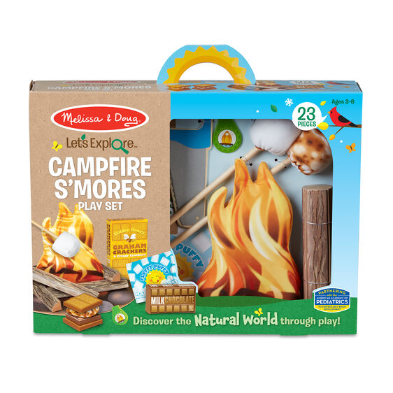 Melissa & Doug Let's Explore Campfire S'mores Play Set - Little Gift Nook