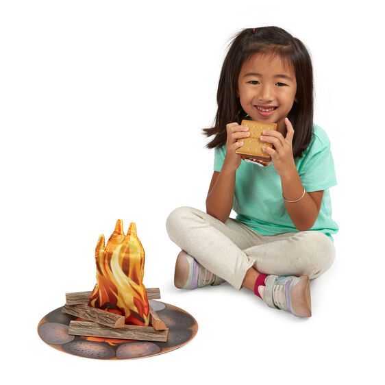 Melissa & Doug Let's Explore Campfire S'mores Play Set - Little Gift Nook