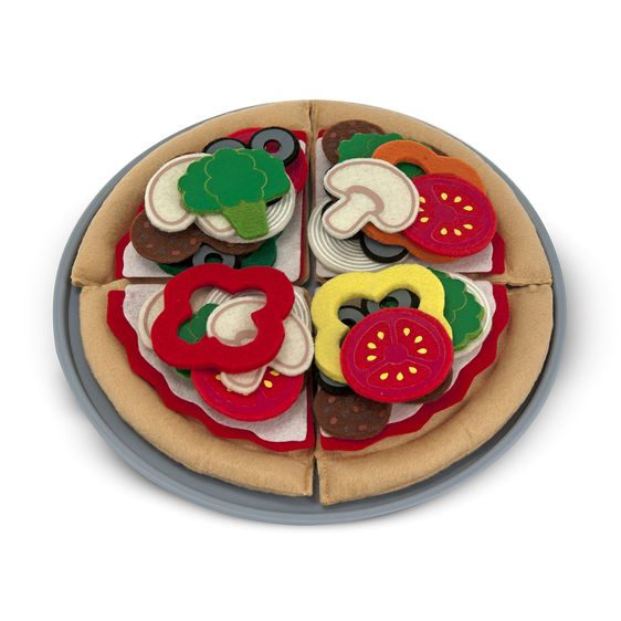 Melissa & Doug Felt Food Pizza Set - Little Gift Nook
