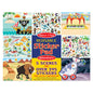 Melissa & Doug Reusable Sticker Pad Adventure. Includes 5 scene sheets and 245 stickers. - Little Gift Nook