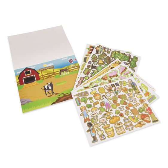 Melissa & Doug Reusable Sticker Pad Farm - Little Gift Nook