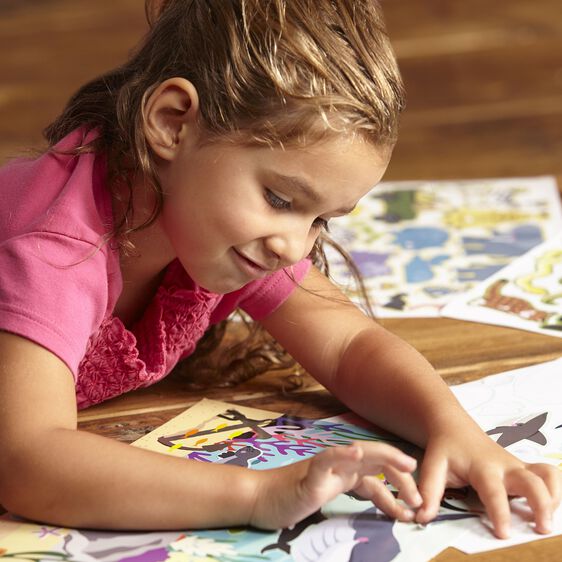Melissa & Doug Reusable Sticker Pad Habitats - Little Gift Nook