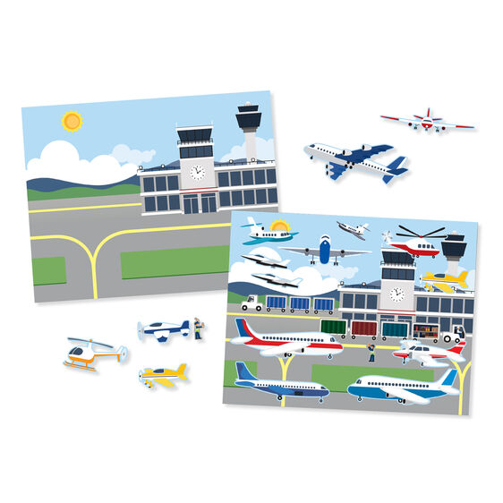 Melissa & Doug Reusable Sticker Pad Vehicles - Little Gift Nook