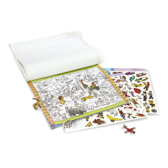Melissa & Doug Seek & Find Adventure Sticker Pad - Little Gift Nook