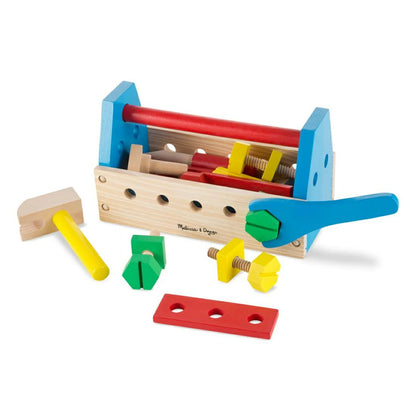 Melissa & Doug Take-Along Tool Kit Wooden Toy - Little Gift Nook