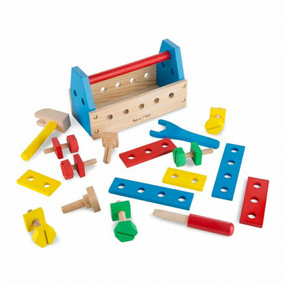 Melissa & Doug Take-Along Tool Kit Wooden Toy - Little Gift Nook