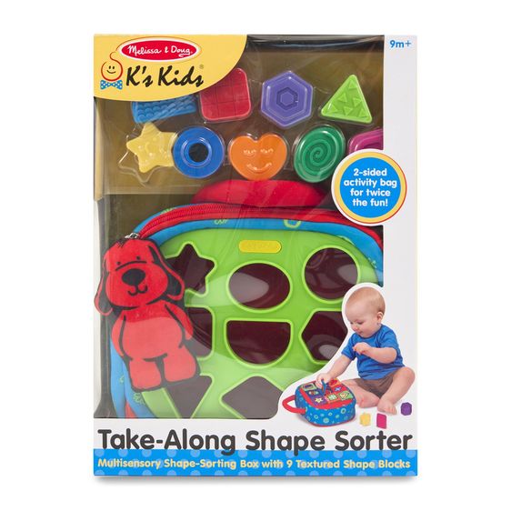 Melissa & Doug Take Along Shape Sorter - Little Gift Nook