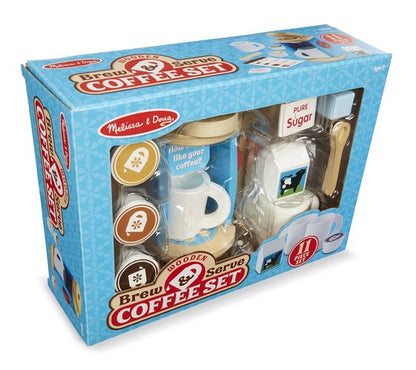 Melissa & Doug Wooden Brew & Serve Coffee Set - Little Gift Nook