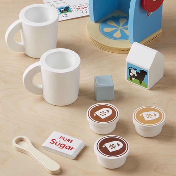 Melissa & Doug Wooden Brew & Serve Coffee Set - Little Gift Nook